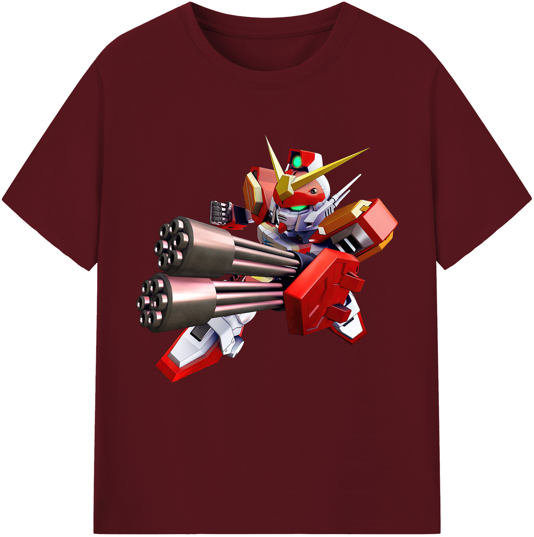 （画像用） 機動戦士ガンダム Mobile Suit Gundam 綿100％半袖Tシャツ（フロントプリント）